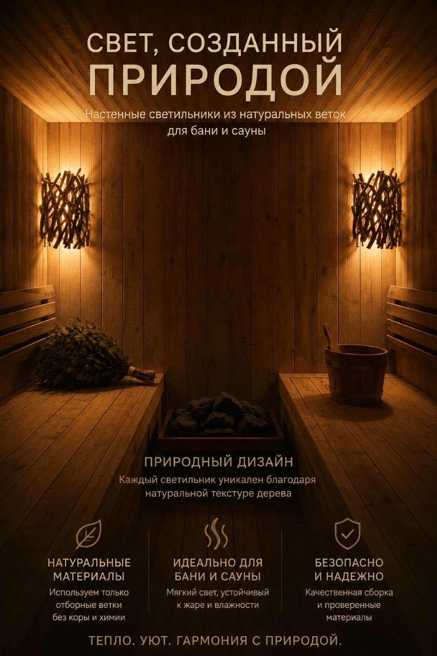 СВЕТ, СОЗДАННЫЙ ПРИРОДОЙ 🌿