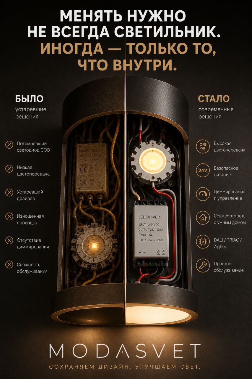 Не каждый старый светильник нужно выбрасывать.
